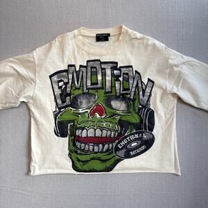 Mixed Emotions Graphic T Emotional Records Cream Size L